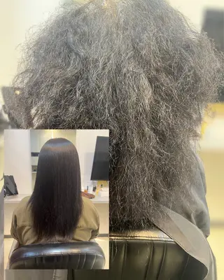 ロング 土岐 泰廣のヘアスタイル