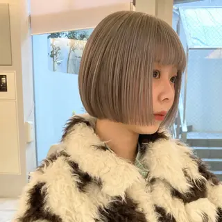 ショート カラー レイヤーカット🪄 ヘアセット🪄シホのヘアスタイル