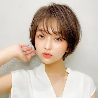 ショート カラー パーマ ヘアアレンジ キッズ ネイル マツエク・マツパ ショートの神✨AFL OAT 井上康平のヘアスタイル