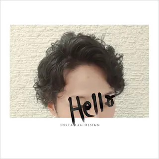パーマ メンズ Lyhair🦊🎀 AKIのヘアスタイル