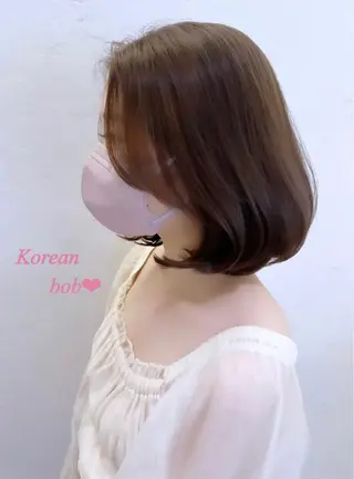 ミディアム カラー 韓国ヘア×髪質改善 /yoshikaのヘアスタイル