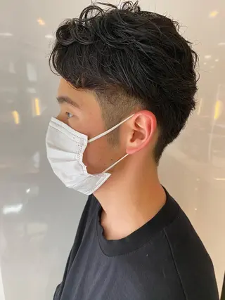 メンズ SHUN メンズパーマのヘアスタイル