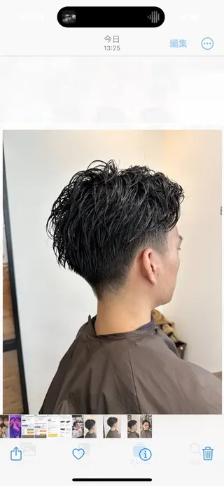 メンズ メンズカット クドウユウキのヘアスタイル