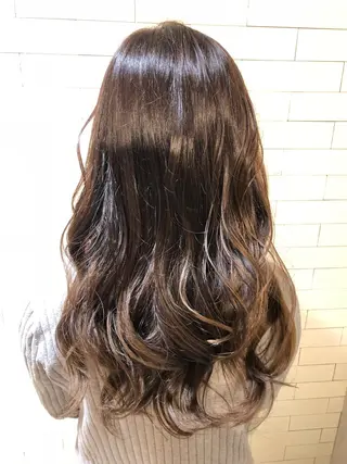 ロング カラー ヘアアレンジ レイヤー×ヘッドスパ ＊保田遥＊のヘアスタイル