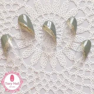 ネイル tiarynail K K🐼のネイルデザイン