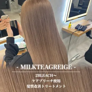 ロング カラー 赤みなし ×透明感🫧YUNAのヘアスタイル
