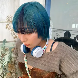 ショート カラー ヘアアレンジ 押切 響 のヘアスタイル