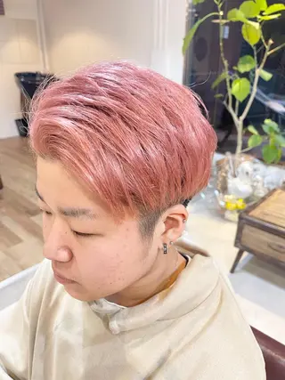 ショート カラー 髪質改善で 憧れの潤艶美髪にのヘアスタイル