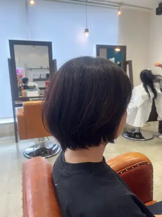 ショート CLIQUE　有木 七虹のヘアスタイル