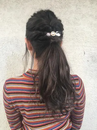 ロング メンズパーマ/新潟駅 NOBUTA🔥のヘアスタイル