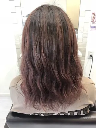 カラー 横山 香音のヘアスタイル