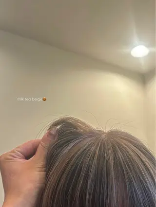 ロング 佐藤 優里のヘアスタイル