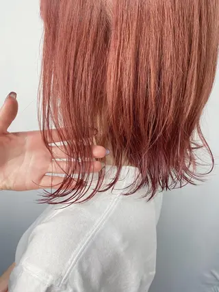 ミディアム カラー ヘアアレンジ Hatanaka Airiのヘアスタイル