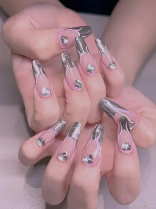 ネイル 長さだし専門店 M2　rikaのネイルデザイン