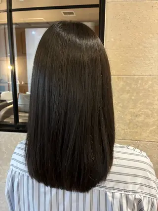 セミロング カラー 💖カット 無料💖まな🫧のヘアスタイル