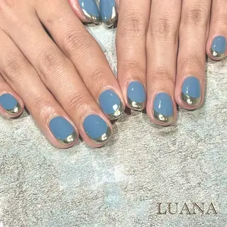 ミディアム LUANA 〜Eyelash&Nail〜所属・長崎 真帆のネイルデザイン