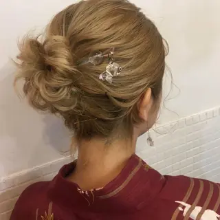 ミディアム 狩野 羅夢のヘアスタイル
