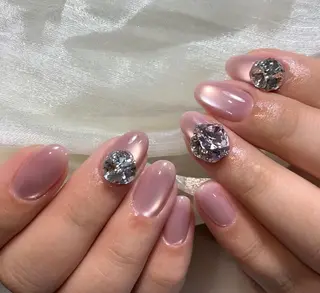 ネイル By moonネイル 🌷ワンホン/韓国風のネイルデザイン