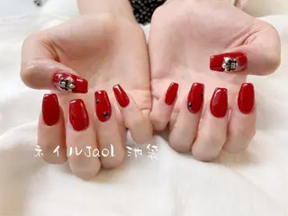 セミロング ネイルJaol 池袋のネイルデザイン