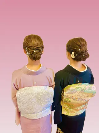 ヘアアレンジ Pivoine ヘアメイクピボワンヌのヘアスタイル