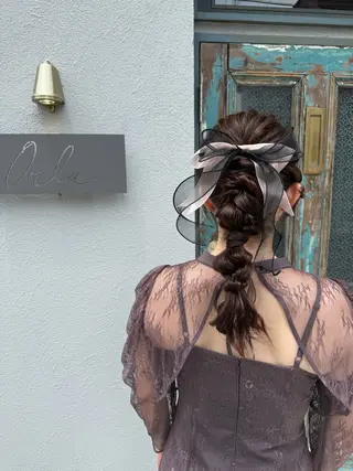 ロング ヘアアレンジ Orla hair&make所属・Orla 🌿chiekoの眉毛・アイブロウイメージ