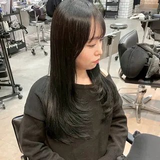 ロング カラー tidasmile /カラー/カットのヘアスタイル