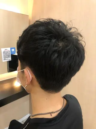 ショート パーマ メンズ リリー /Men's/パーマのヘアスタイル