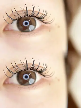 マツエク・マツパ aura所属・aura Kanaのマツエク・マツパデザイン