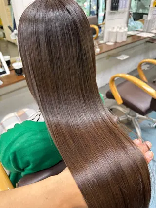 ロング 【髪質改善】に特化 オリーブオイルクラブのヘアスタイル