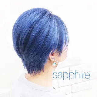 ショート 太白区/白髪ぼかし ハイライト/千葉達人のヘアスタイル