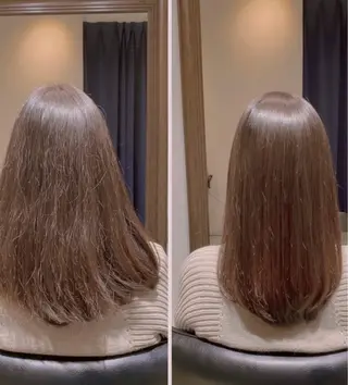 セミロング カラー 🌸スパ・ヘアカラー ソメソメソメサン🌸のヘアスタイル