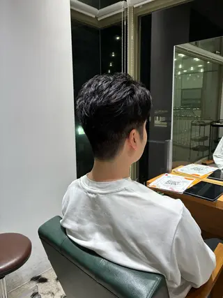 メンズ 平松 里穗のヘアスタイル