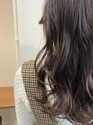 セミロング カラー ヘアアレンジ 山崎 澪 レイヤーカット/大宮のヘアスタイル