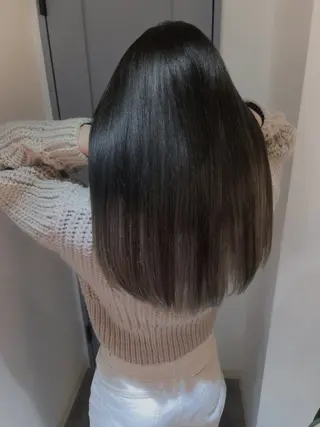 ロング ショート/韓国ヘア 押本恵一のヘアスタイル