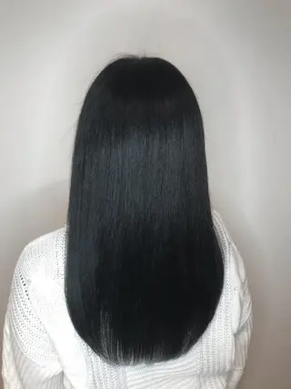 ロング カラー インナーカラー/ ストレート/奥野洸也のヘアスタイル