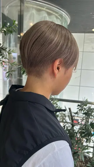 ショート カラー 似合わせカット/ メンズ/ココネ⭐️のヘアスタイル