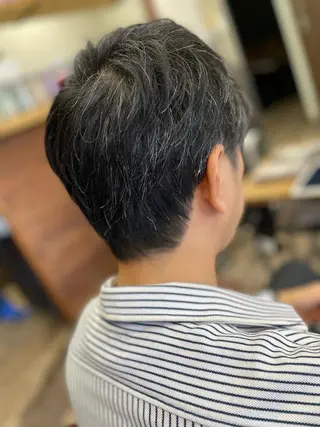メンズ 💎白髪染めも対応 🙆👌山本明菜のヘアスタイル