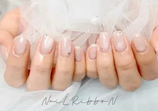 ネイル ネイルリボン 堀川のネイルデザイン