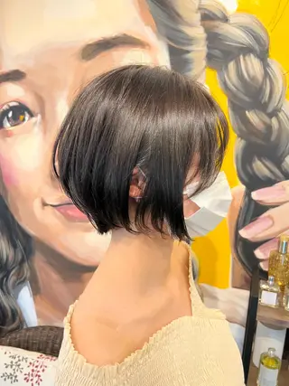 ショート カラー パーマ 名古屋駅/トップス タイリスト/大黒拓哉のヘアスタイル