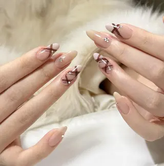 ネイル By moonネイル 🌷ワンホン/韓国風のネイルデザイン