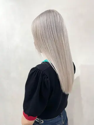 ロング カラー 🦋レイヤーカット ミドリカワ🦋のヘアスタイル