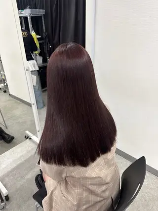 カラー 透明感うる艶カラー 🤍MANAMIのヘアスタイル