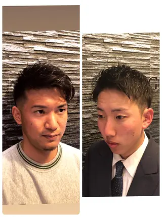ショート 店長💈山田竜太 BARBERのヘアスタイル