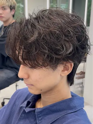 パーマ メンズ ゆきえ🤍 fifth/パーマ‪のヘアスタイル