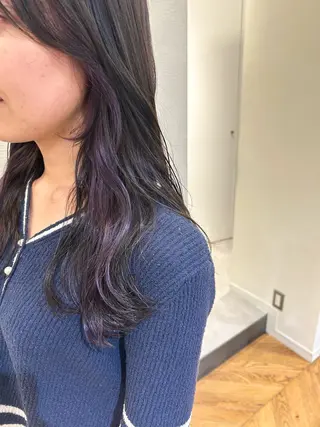 セミロング カラー bnd_bnd アイのヘアスタイル