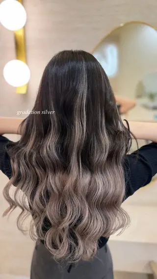 ロング 【メンズ特化】池袋 韓国スタイル飯塚のヘアスタイル
