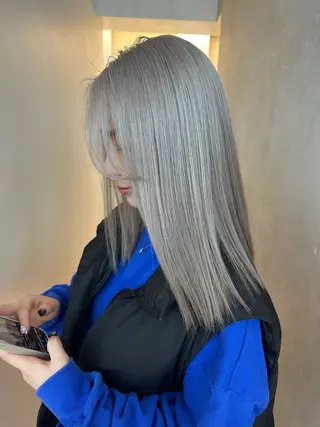 カラー ハイトーン特化 pepe🎀のヘアスタイル