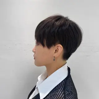 ショート 小川 愛美のヘアスタイル