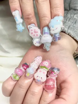 セミロング Ashliy大宮♡ アシュリーのネイルデザイン