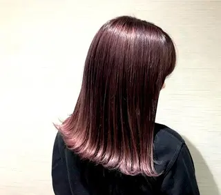 セミロング カラー ワタベ ハヤト/ トップデザイナーのヘアスタイル